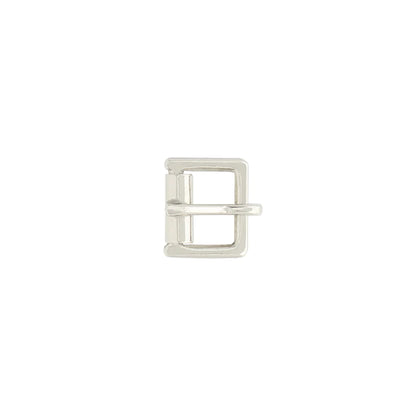 IVAN Otto Strap End Bar Roller Buckle Nickel Plate 12mm (1 2") / Mollies New Zealand