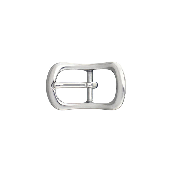 IVAN Stainless Center Bar Buckle Stainless Steel 20mm (3 4") / Mollies New Zealand