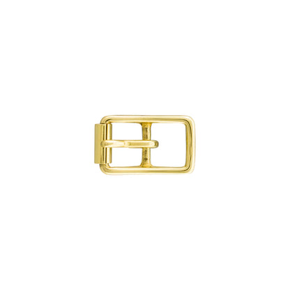 IVAN Solid Brass Center Bar Roller Buckles Solid Brass 12mm (1 2") / Mollies New Zealand