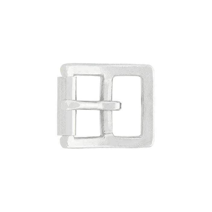 IVAN Reece Strap Center Bar Roller Buckle Nickel Plate 25mm (1") / Mollies New Zealand