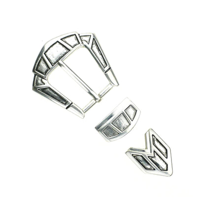 IVAN Eira Buckle Set Silver Plate 25mm (1") 3PK / Mollies New Zealand