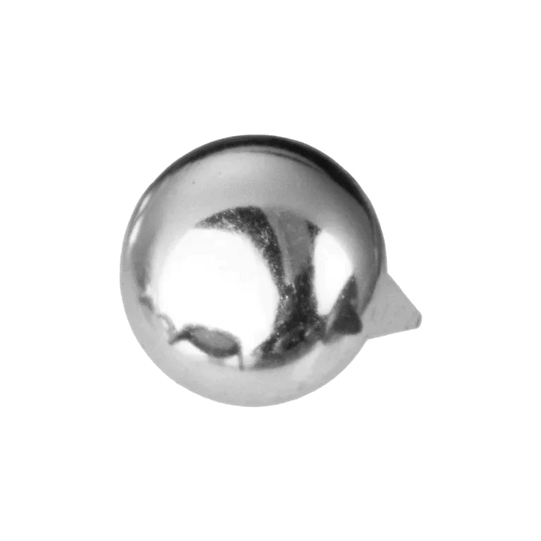 IVAN Decorative Spots Round Nickel Plate 12mm (1 2") 100 Pack / Mollies New Zealand