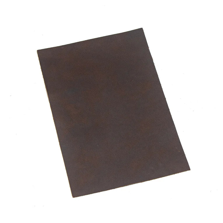 LEATHER Grizzly Oil Tan Cut Panel B4 Brown 4-5 oz / Mollies New Zealand