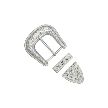 IVAN Victoria Buckle Set Silver Plate 38mm (1-1 2") / Mollies New Zealand