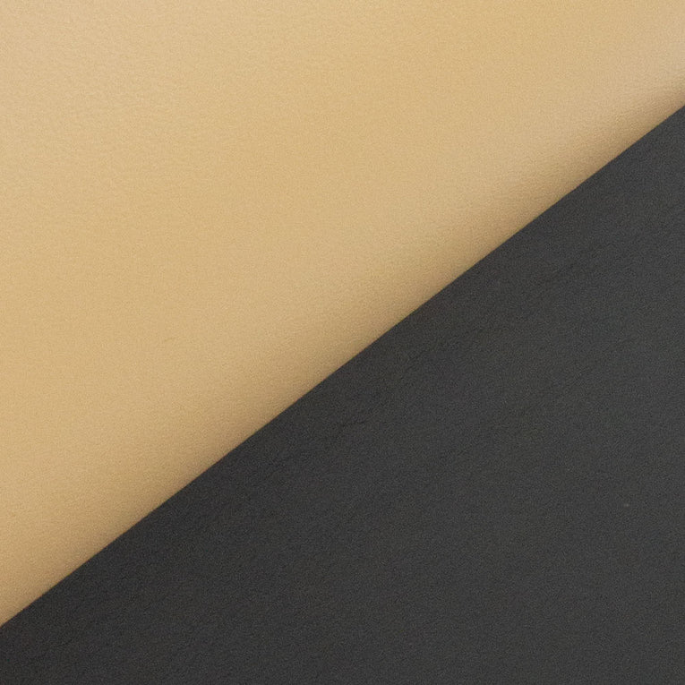 LEATHER Chrome Tanned Sorano Double Sided / Panel Khaki Black Each / Mollies New Zealand