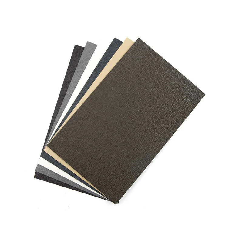 LEATHER Chrome Tanned Sorano Double Sided / Panel Mixed Colours 6 Pack A5 / Mollies New Zealand