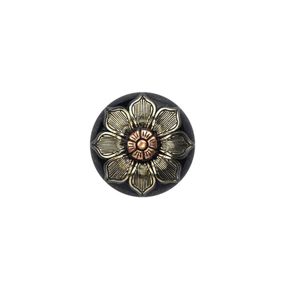 IVAN Magnolia Concho Antique Brass Antique Copper 25mm (1") / Mollies New Zealand
