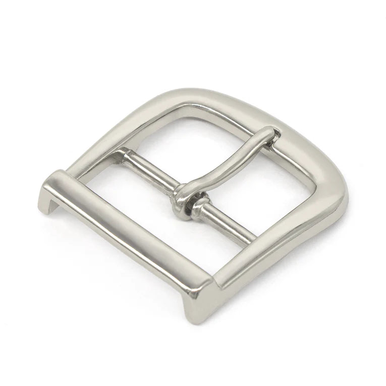 IVAN Center Bar Buckle Nickel Plate 38mm (1-1 2") / Mollies New Zealand