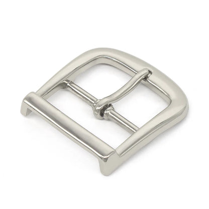 IVAN Center Bar Buckle Nickel Plate 38mm (1-1 2") / Mollies New Zealand