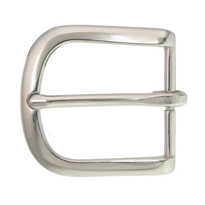 IVAN Utica End Bar Buckle Nickel Plate 38mm (1-1 2") / Mollies New Zealand