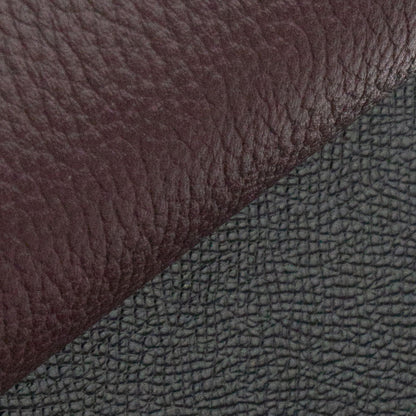 LEATHER Chrome Tanned Sorano Double Sided / Panel Oxblood Black Each / Mollies New Zealand