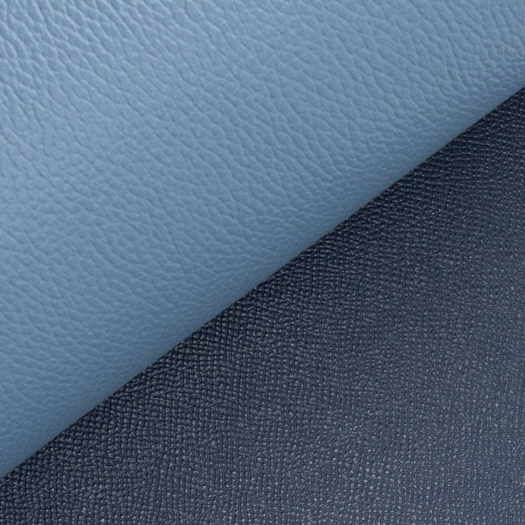 LEATHER Chrome Tanned Sorano Double Sided / Panel Slate Blue Navy Blue Each / Mollies New Zealand