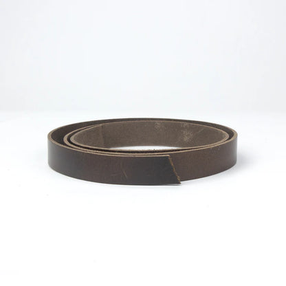 LEATHER Veg Tan Barletta Italian Strip Brown 32mm x 120cm 8-9oz / Mollies New Zealand