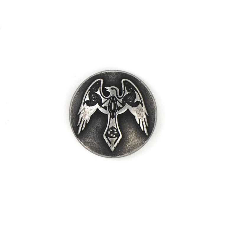 IVAN Raven Concho Antique Nickel 25mm (1") / Mollies New Zealand