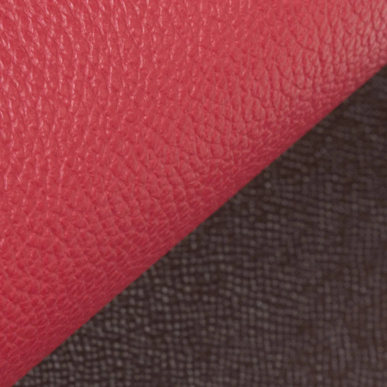 LEATHER Chrome Tanned Sorano Double Sided / Panel Wine Cranberry Each / Mollies New Zealand