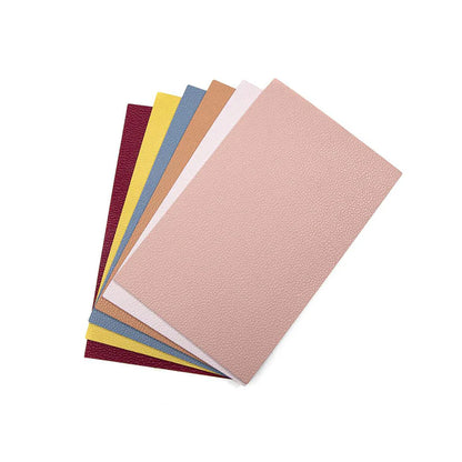 LEATHER Chrome Tanned Sorano Double Sided / Panel Mixed Colours 6 Pack A5 / Mollies New Zealand