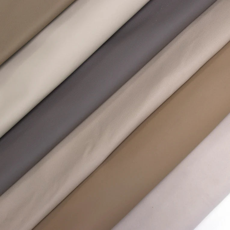 LEATHER Upholstery Assorted / Whole Hide Random Taupe 3-4oz / Mollies New Zealand