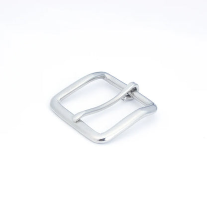 IVAN Econo Square Heel End Bar Buckle Nickel Plate 38mm (1-1 2") / Mollies New Zealand