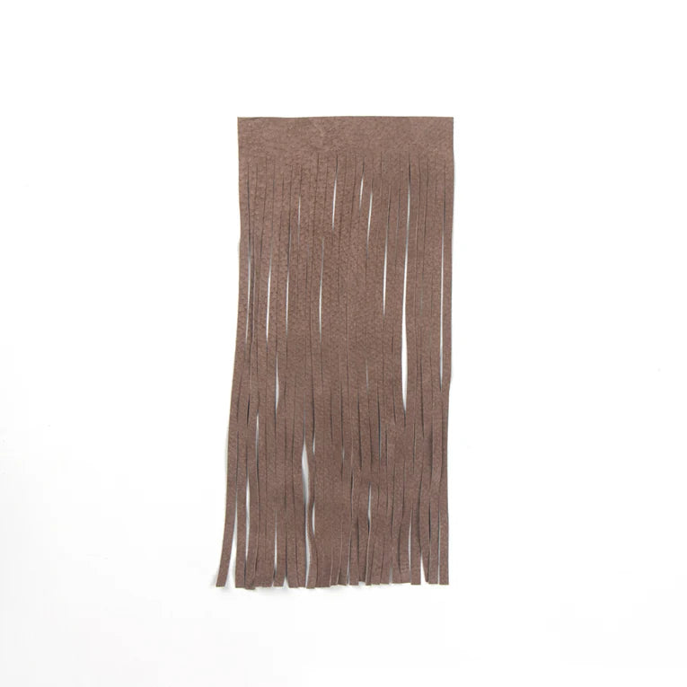 SUEDE Pigskin Split Fringe / Precut Brown / Mollies New Zealand