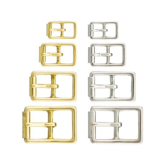 IVAN Solid Brass Center Bar Roller Buckles / Mollies New Zealand