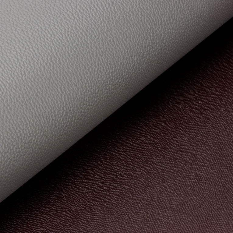 LEATHER Chrome Tanned Sorano Double Sided / Panel Grey Oxblood Each / Mollies New Zealand