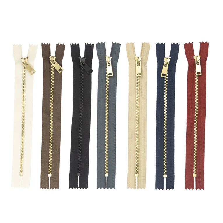 MOLLIES New Zealand / IVAN Brass #3 Zippers