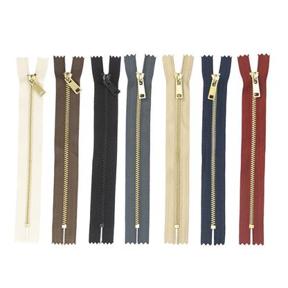 MOLLIES New Zealand / IVAN Brass #3 Zippers