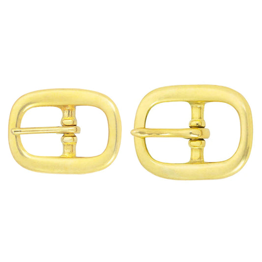 IVAN Solid Brass Center Bar Buckle / Mollies New Zealand