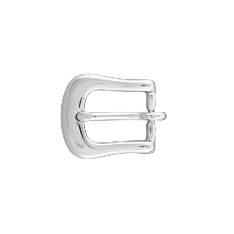 IVAN Cassidy Solid Brass End Bar Buckle Solid Brass Nickel Plate 16mm (5 8") / Mollies New Zealand