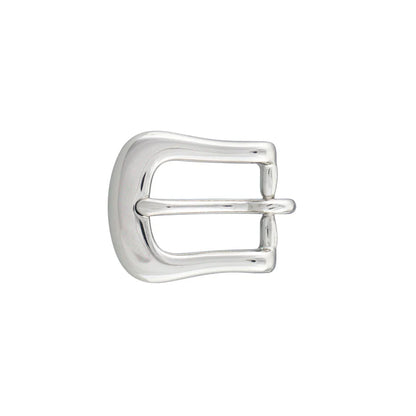 IVAN Cassidy Solid Brass End Bar Buckle Solid Brass Nickel Plate 16mm (5 8") / Mollies New Zealand
