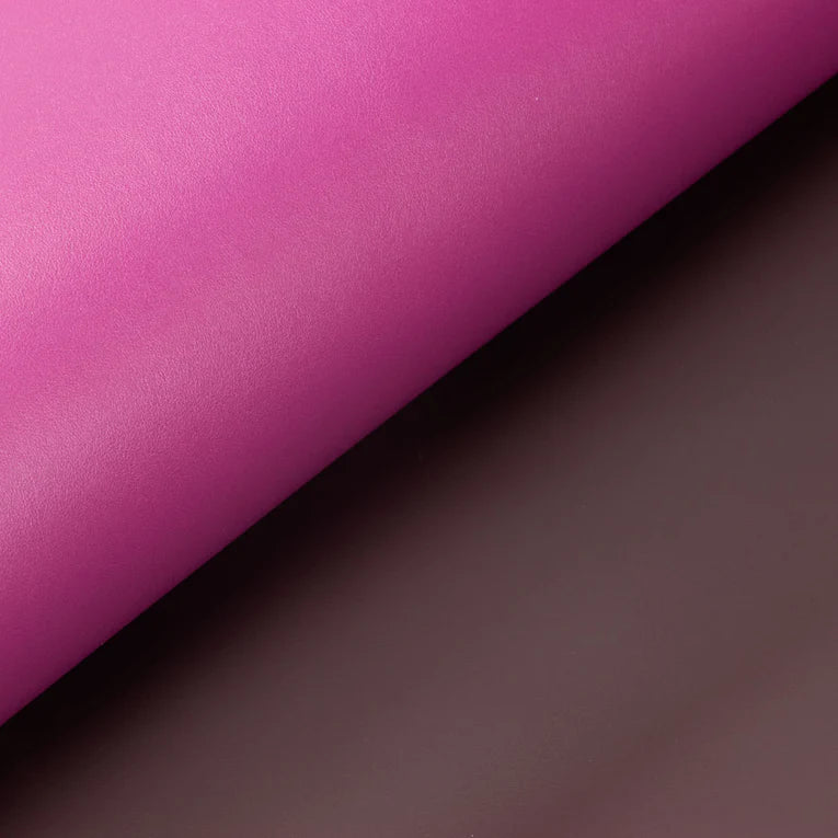LEATHER Chrome Tanned Sorano Double Sided / Panel Fuschia Oxblood Each / Mollies New Zealand