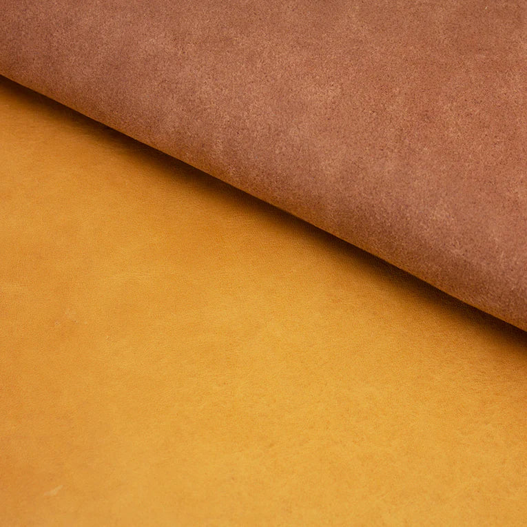 LEATHER Veg Tanned Bruciato / Double Shoulder / Mollies New Zealand