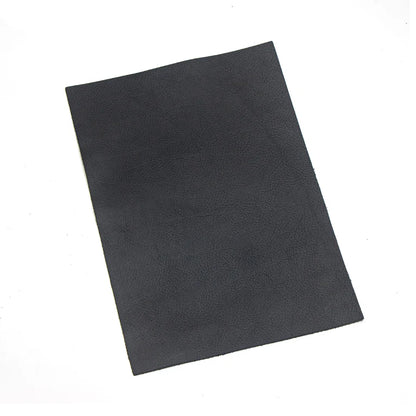 LEATHER Grizzly Oil Tan Cut Panel B4 Black 4-5 oz / Mollies New Zealand