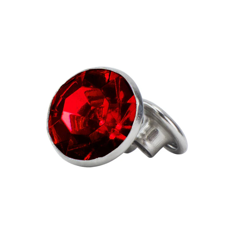 IVAN Crystal Rivets Red 10*4mm 10PK / Mollies New Zealand