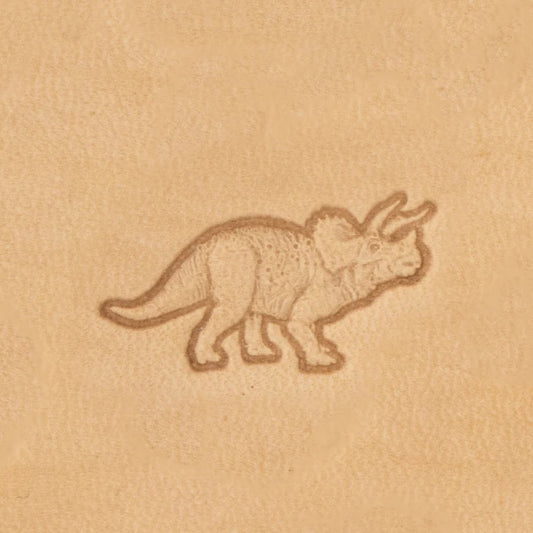 IVAN Triceratops 3D Stamp / Mollies New Zealand