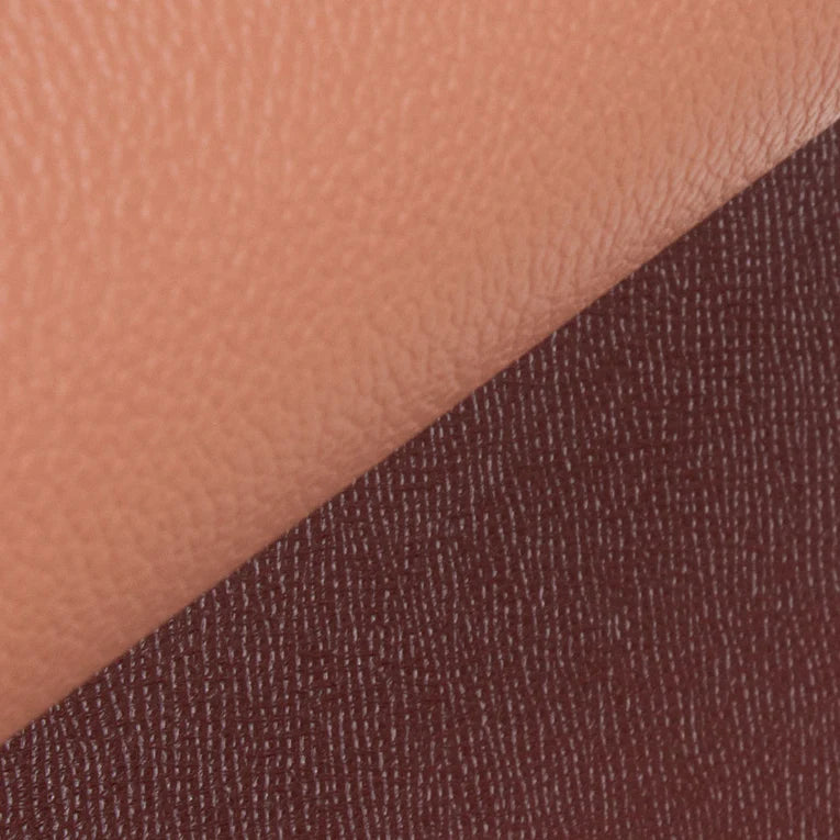 LEATHER Chrome Tanned Sorano Double Sided / Panel Peach Dark Pink Each / Mollies New Zealand