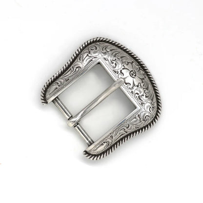 IVAN Sierra End Bar Buckle Antique Silver 32mm (1-1 4") / Mollies New Zealand