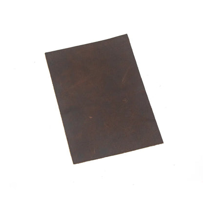 LEATHER Grizzly Oil Tan Cut Panel A4 Brown 4-5 oz / Mollies New Zealand