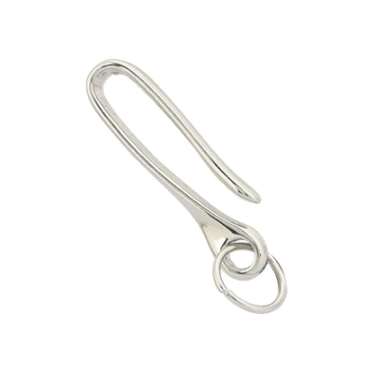 IVAN Solid Brass Belt U Hook Solid Brass Nickel Plate 68mm (2-5 8") / Mollies New Zealand