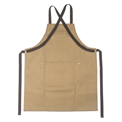 IVAN Waxed Canvas Apron / Mollies New Zealand