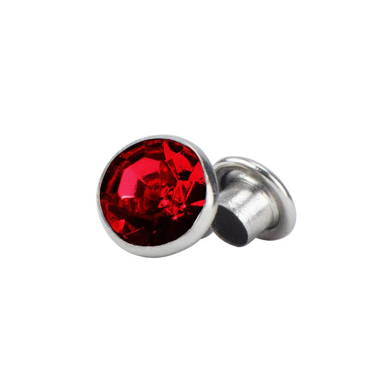 IVAN Crystal Rivets Red 7*4mm 100PK / Mollies New Zealand