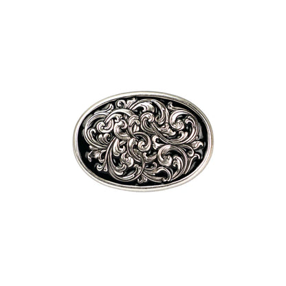 IVAN Reno Oval Concho Antique Silver 48mm (1-7 8") / Mollies New Zealand