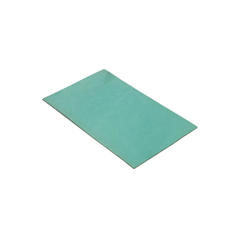 LEATHER Veg Tanned Novara Dyed / Panel A5 Turquoise 5-6oz / Mollies New Zealand