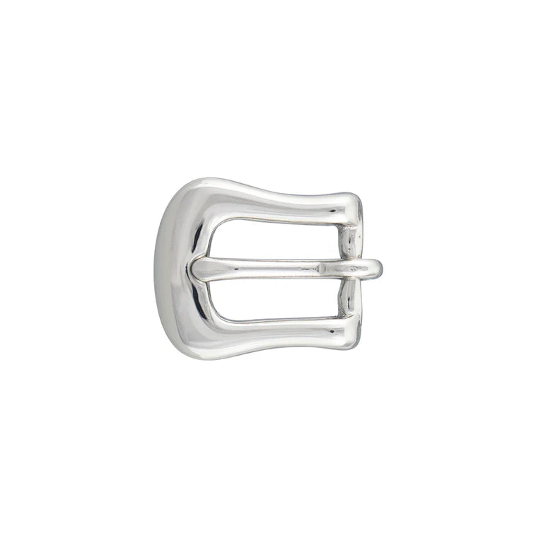 IVAN Cassidy Solid Brass End Bar Buckle Solid Brass Nickel Plate 12mm (1 2") / Mollies New Zealand