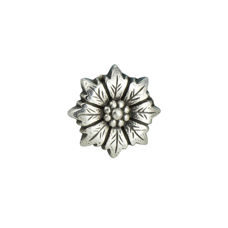 IVAN Cosmos Conchos Silver Plate 19mm (3 4") / Mollies New Zealand