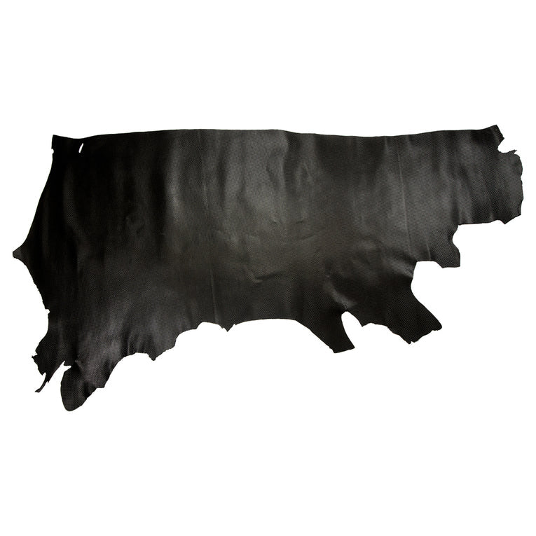 LEATHER Basketweave Embossed Chrome Tan / Side / Mollies New Zealand