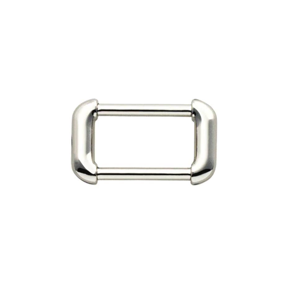 IVAN Rounded Strap Loop Nickel Plate 25mm (1") / Mollies New Zealand