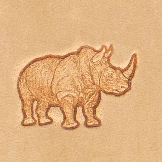 IVAN Rhinoceros 3D Stamp / Mollies New Zealand