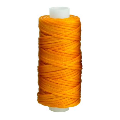 IVAN Waxed Polyester Thread Orange 1.0mm 22.8m / Mollies New Zealand