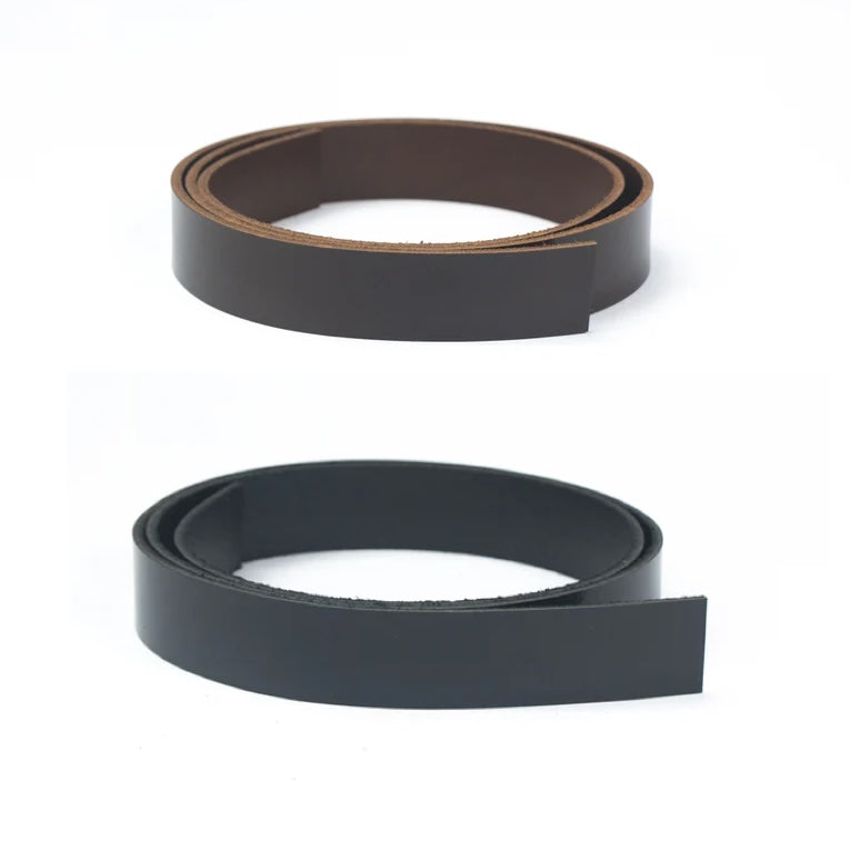 LEATHER Veg Tan Bridle Buffalo Strips / Mollies New Zealand